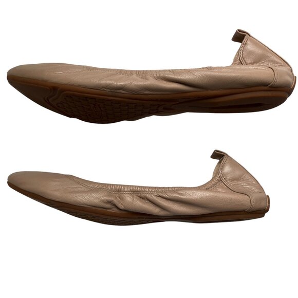 Cole Haan Jenni II Leather Ballet Flat color Maple Sugar Womens size 9.5 B - Picture 7 of 16